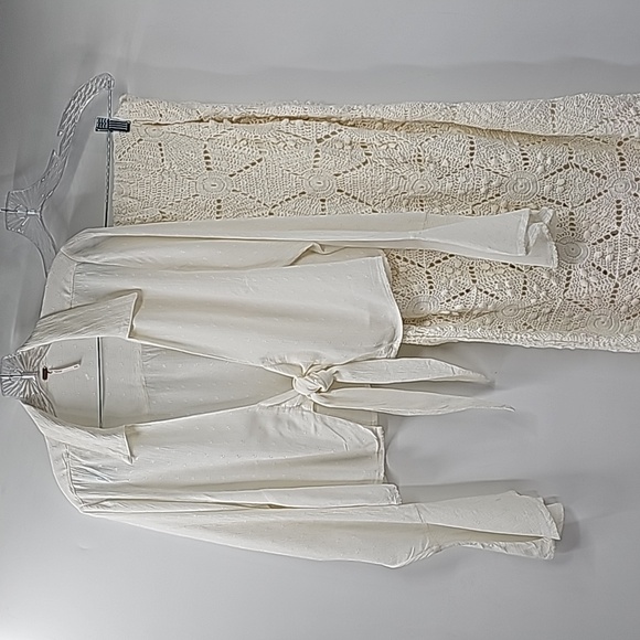 Free People Tavi Crochet Maxi Skirt & Top 2-Piece Set - Picture 4 of 16